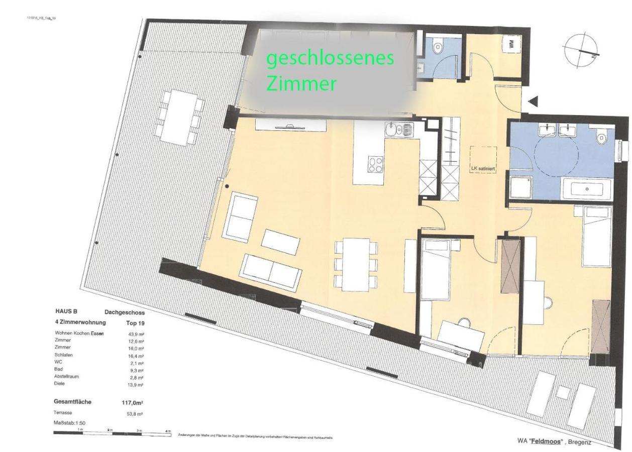 Апартаменты Luxus Penthouse Bregenz Feldmoos Mit Whirlpool & Riesen Terrasse, Nahe Festspiele Экстерьер фото